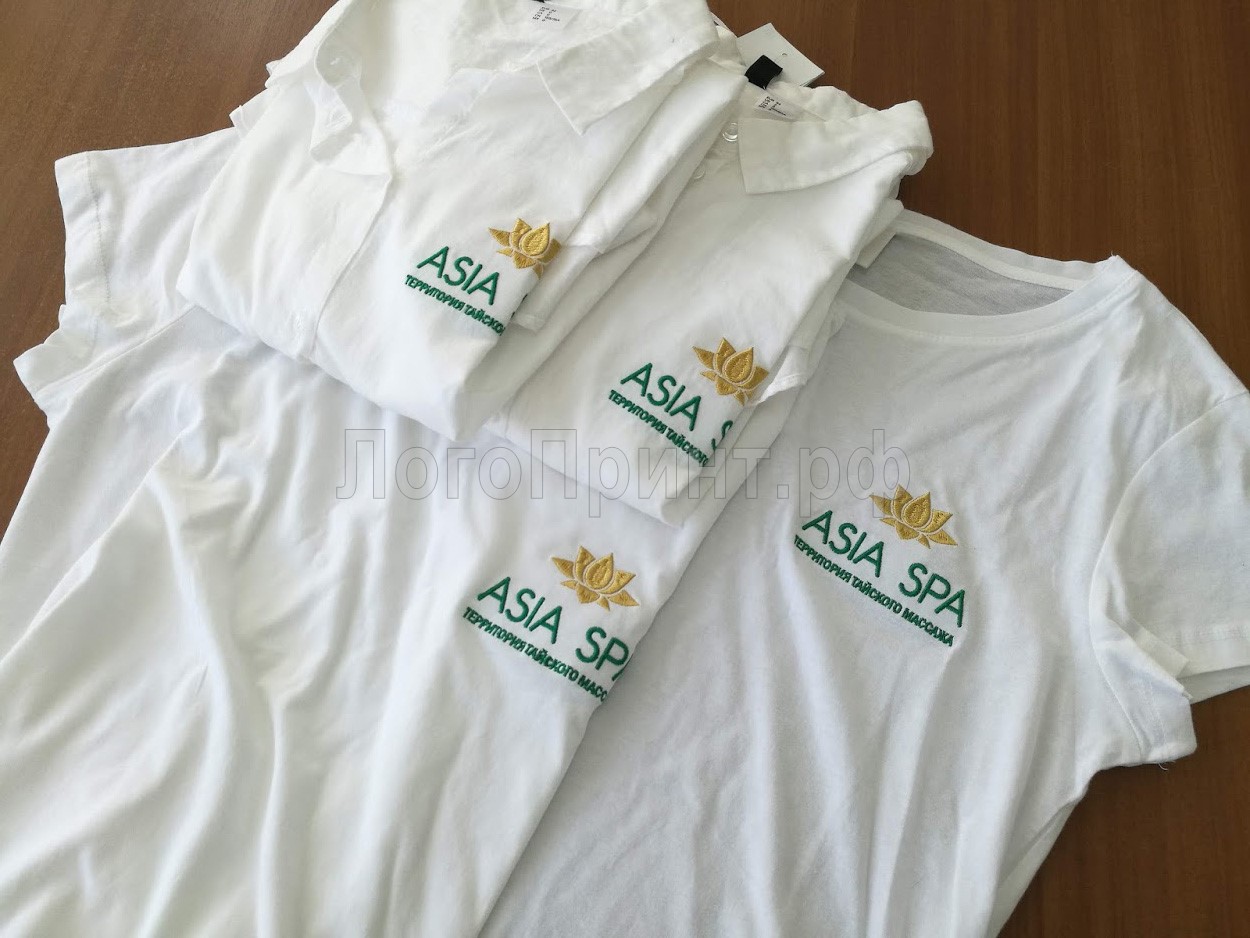 Пошив одежды для СПА салонов с логотипом
