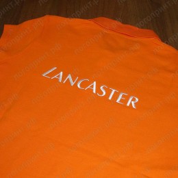 Рубашка-поло с вышитым логотипом Lancaster